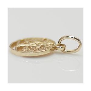 K10 ペンダントトップ 10金 パーツ 木 tree ゴールド イエローゴールド