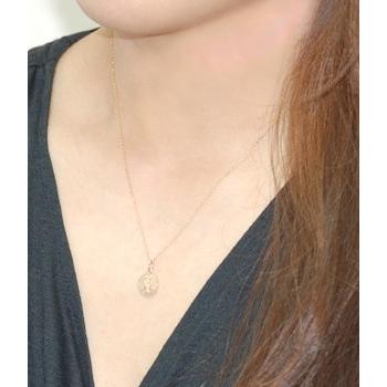 ゴールド ドロップ型 ペンダント ネックレス K10 ネックレス レディース 10金 ダイヤモンド ドロップ型 ペンダント k10