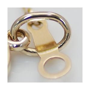 K10 ペンダントトップ 10金 パーツ マリア コインモチーフ イエロー