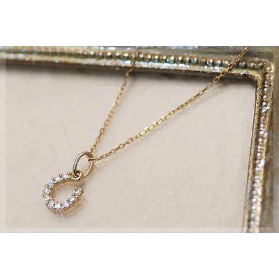 k10　馬蹄デザイン　ピアス　ネックレストップ　セット売り アクセサリーのプレゼント K10YG 馬蹄モチーフ ピアス 10金