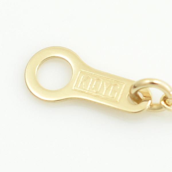 ネックレスチェーン 10金 K10 スクリューチェーン 0.9mm 長さ