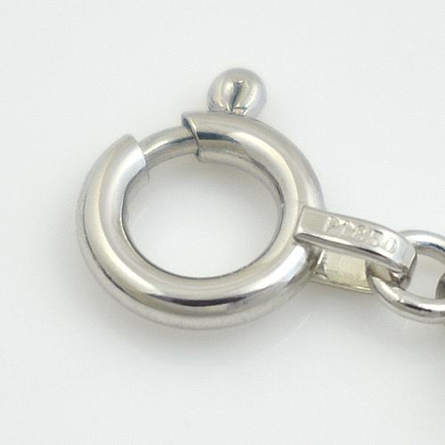 ネックレスチェーン プラチナ Pt850 喜平チェーン 0.9mm スライドピン