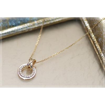 ☆可愛い！繋ぎ環形 k10金イエローゴールドペンダント 新品同様！ K10 ペンダントトップ 10金 パーツ イエローゴールド 輝くサークル