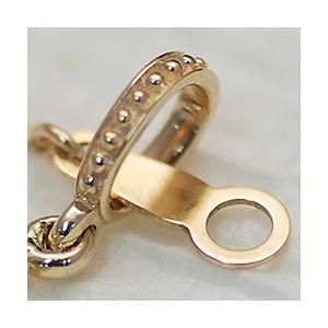 K10 ペンダントトップ 10金 パーツ イエローゴールド オープンハート