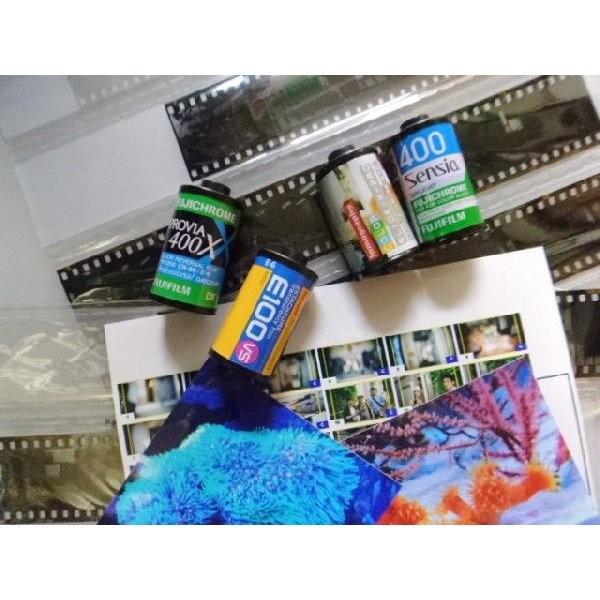 リバーサル（ポジ）フィルム現像＋プリント+インデックス　　３５ミリ・１２０同価格（フジカラープロラボ現像）フジ　マリックス Marix　ロモグラフィー | MSI | 01