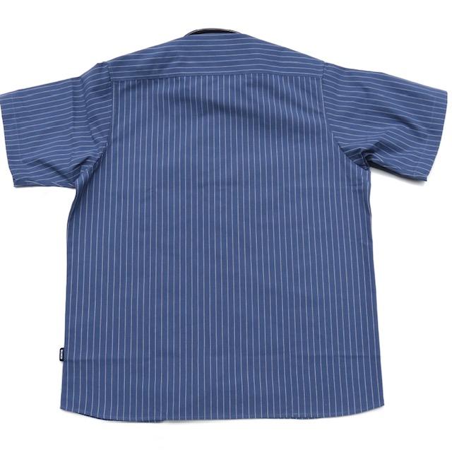 BLUCO ブルコ スタンダード ストライプ 半袖ワークシャツ STANDARD STRIPE WORK SHIRTS S/S | BLUCO | 12