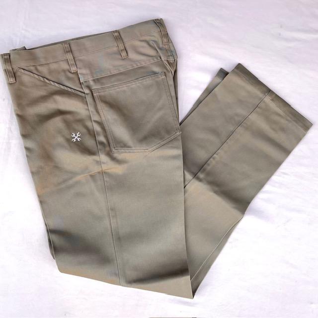 keke　ブルコ　Lサイズ BLUCO（ブルコ） Lサイズ BLUCO 5ポケット ワークパンツ カーキ色