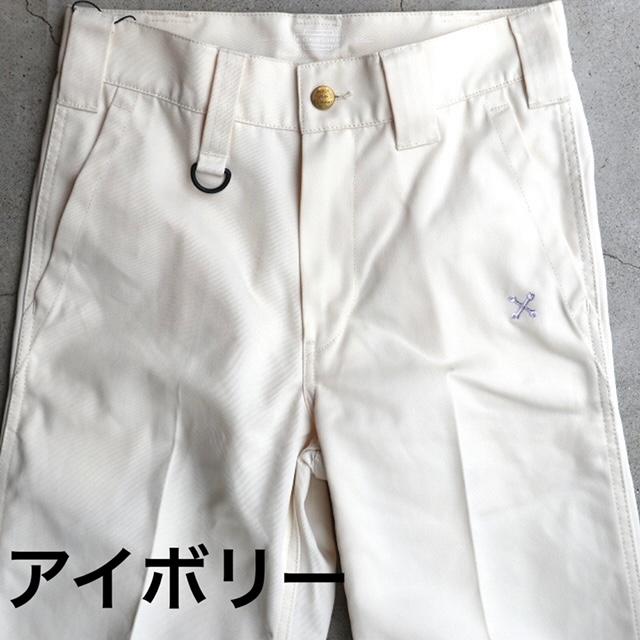 BLUCO Mサイズ スタンダード ワークパンツ アイボリー ブルコ