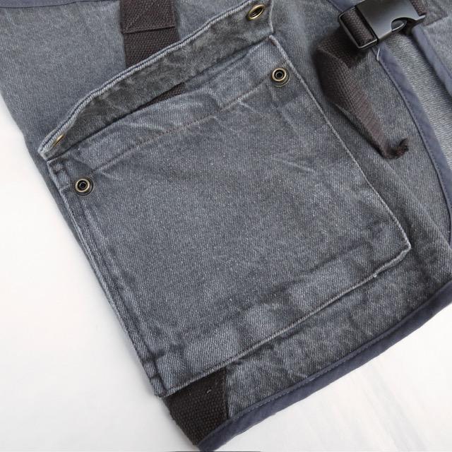 JIN　ブルコ　べスト BLUCO ブルコ デニム ユーティリティ ベスト 12oz DENIM UTILITY