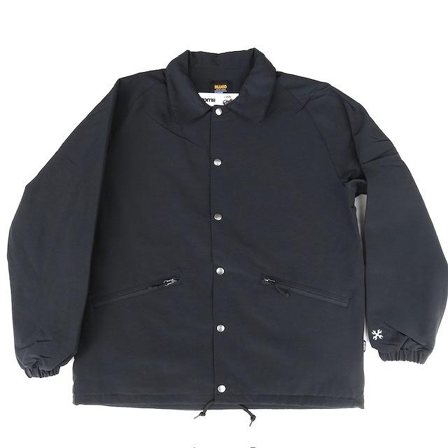 BLUCO 60/40 チンスト　コーチジャケット チャコール　XL BLUCOブルコ60/40CHINSTRAPCOACHJACKETチンストラップコーチ