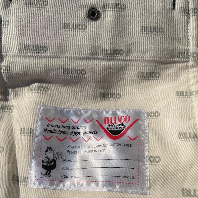 BLUCO Lサイズ スタンダード ワークパンツ グレー色 ブルコ STANDARD