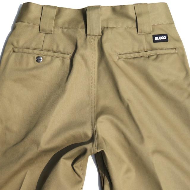 BLUCO（ブルコ） Mサイズ スタンダード ワークパンツ カーキ色