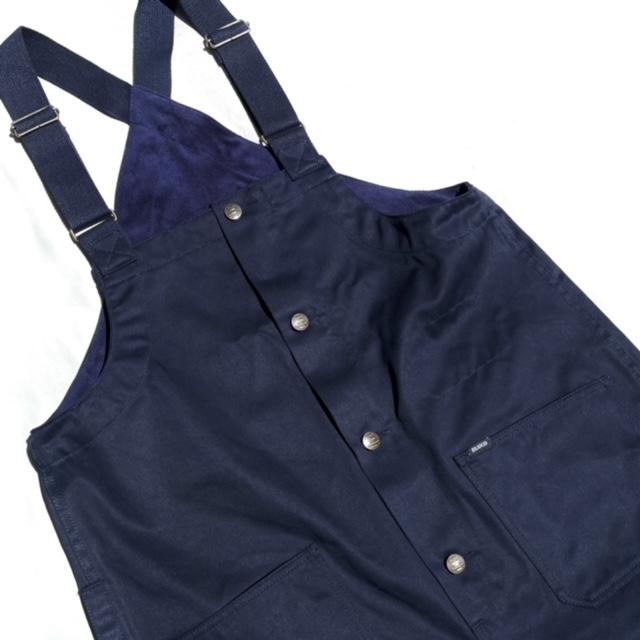 BLUCO ネイビー オーバーオール Lサイズ BLUCO（ブルコ） Lサイズ STANDARD OVERALL オーバーオール ネイビー