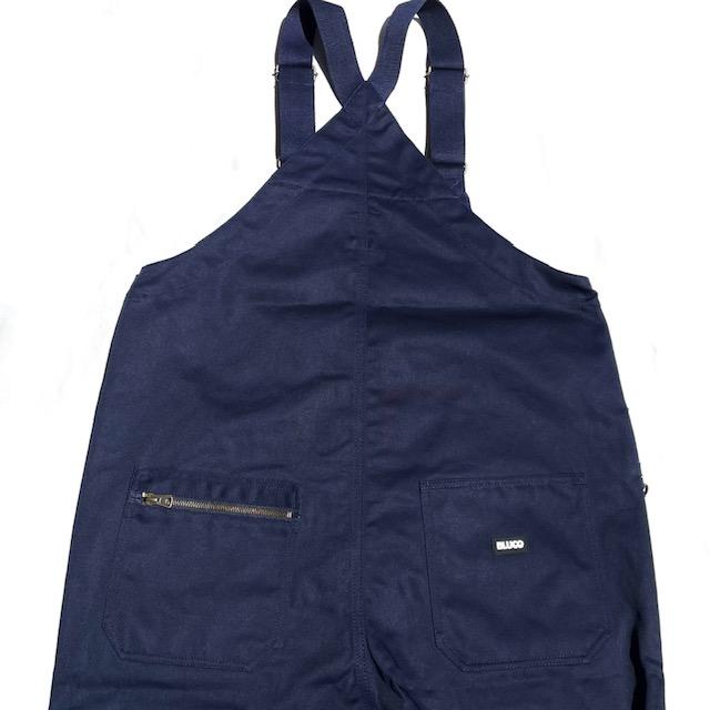 BLUCO（ブルコ） Lサイズ STANDARD OVERALL オーバーオール ネイビー