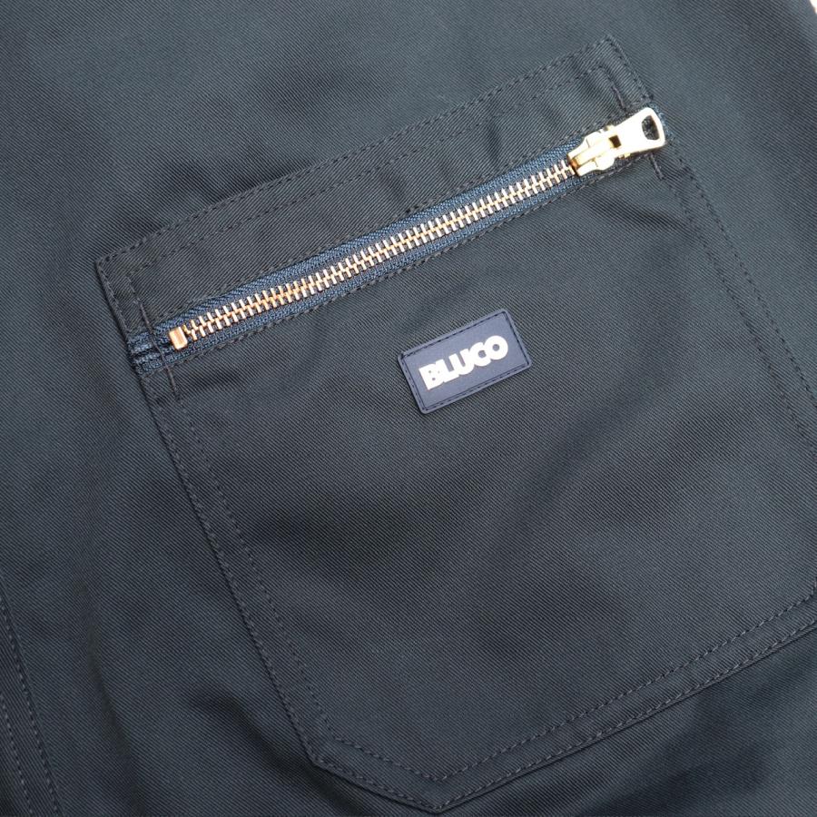 bluco オーバーオール　ネイビー　XL BLUCO XLサイズ ブルコ OVERALL オーバーオール ネイビー