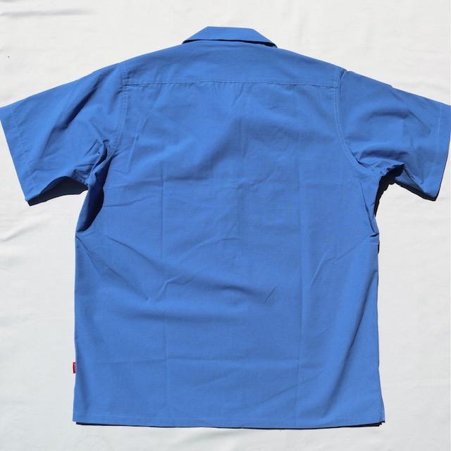 XLサイズ BLUCO ブルコ スタンダード 半袖ワークシャツ BLUE ブルー STANDARD WORK SHIRTS S/S | BLUCO | 03