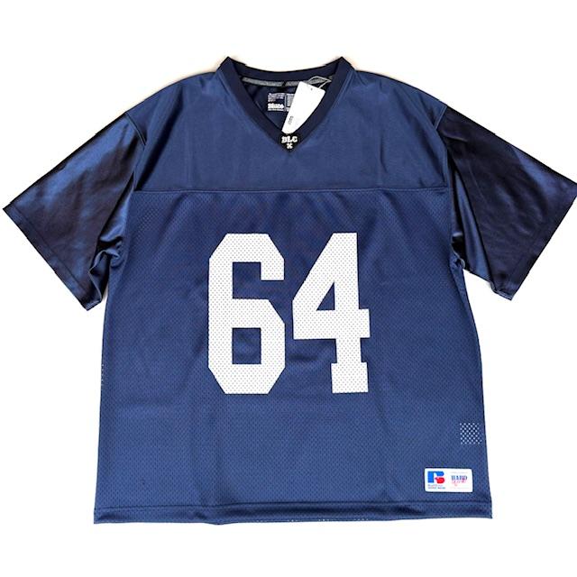 BLUCO/ブルコ　メッシュフットボールTシャツ　ネイビー　XL BLUCO（ブルコ） メッシュフットボールTシャツ : フラッシュ