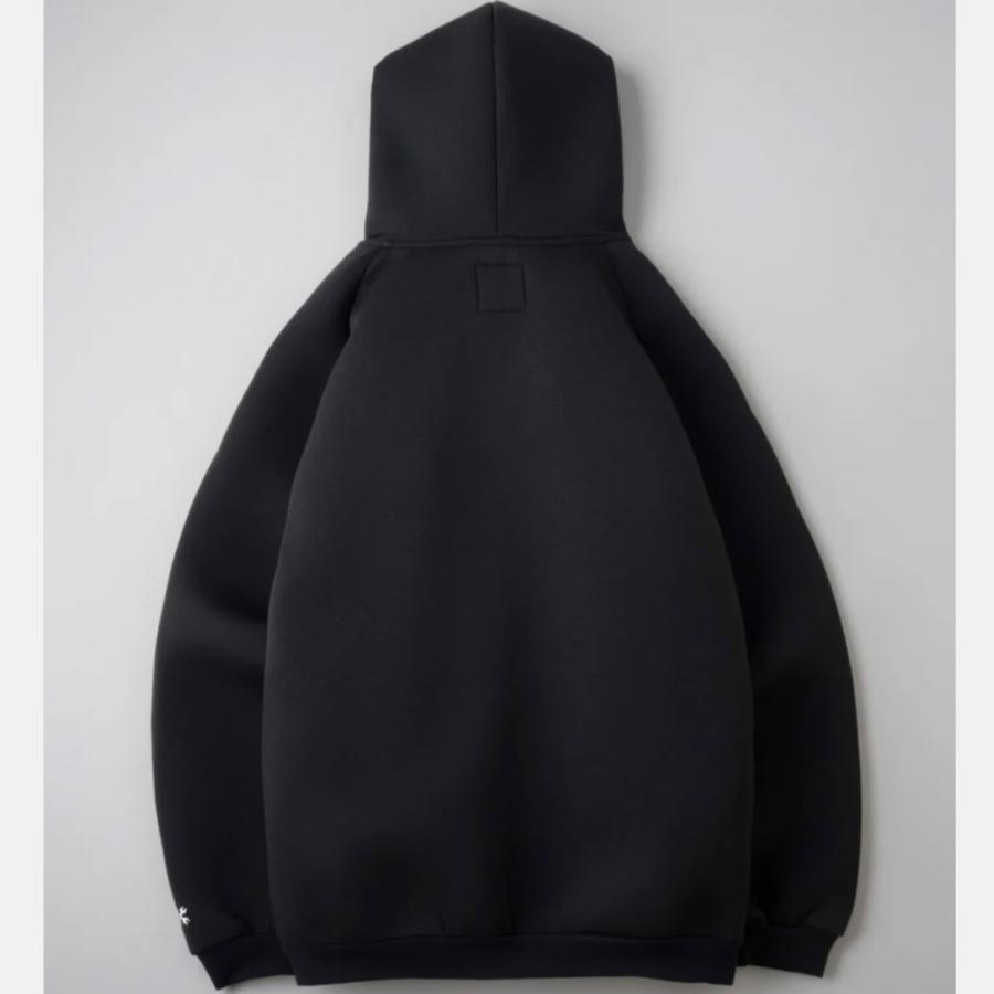 Lサイズ BLUCO ブルコ ジップパーカー BONDING KNIT ZIP HOODIE 