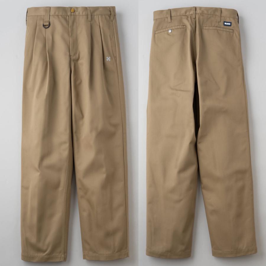 BLUCO ブルコ 2タック ワークパンツ 2TUCK WORK PANTS OL-0064 | BLUCO | 05