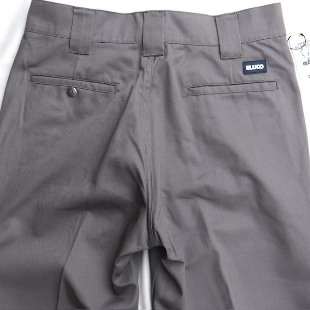 BLUCO Lサイズ スタンダード ワークパンツ ライトグレー ブルコ BLUCO Lサイズ スタンダード ワークパンツ ライトグレー ブルコ