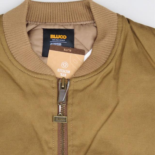 XLサイズ BLUCO RIB COLLAR DUCK VEST ダック ベスト ブラウン ブルコ | BLUCO | 01
