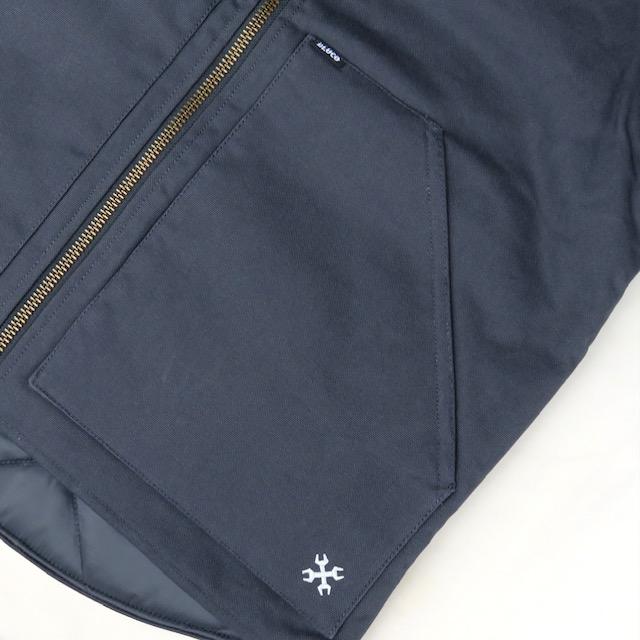 Mサイズ BLUCO RIB COLLAR DUCK VEST ダック ベスト チャコール ブルコ | BLUCO | 02