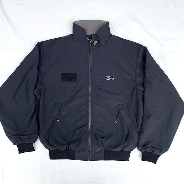 BLUCO ブルコ コーチジャケット XL 60/40クロス　ブラック XLサイズ BLUCO ブルコナイロンジャケット 60/40クロス ブラック