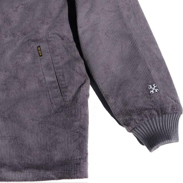 BLUCO（ブルコ） XLサイズ コーデュロイ ワークコート グレー WORK