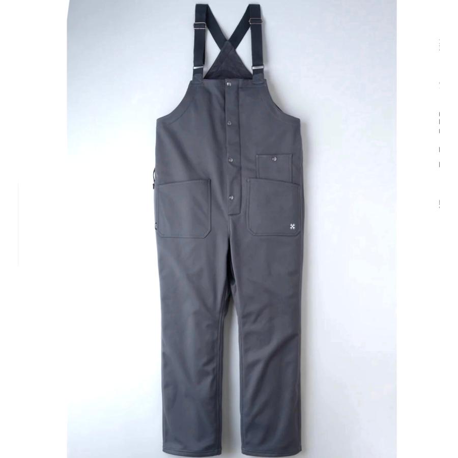 冬仕様 Lサイズ BLUCO ブルコ STRETCH WARM OVERALL ストレッチ オーバーオール グレー色 | BLUCO