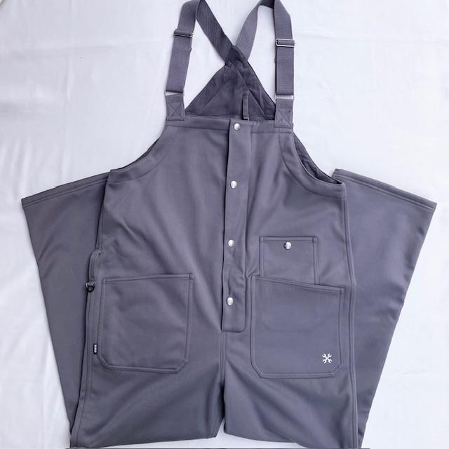 冬仕様 Lサイズ BLUCO ブルコ STRETCH WARM OVERALL ストレッチ オーバーオール グレー色 | BLUCO | 01