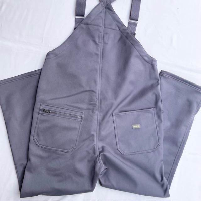 冬仕様 Lサイズ BLUCO ブルコ STRETCH WARM OVERALL ストレッチ オーバーオール グレー色 | BLUCO | 06