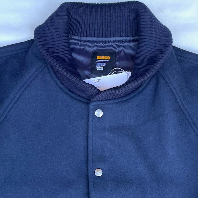 XLサイズ BLUCO HEAVY MELTON PHARAOH COAT メルトン ファラオコート ブルコ ネイビー色 スタジャン | BLUCO | 01
