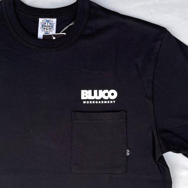 Lサイズ ブルコ MOONEYES x DOGTOWN x BLUCO コラボ ポケットTシャツ -Logo- ブラック色 ムーンアイズ | BLUCO | 03
