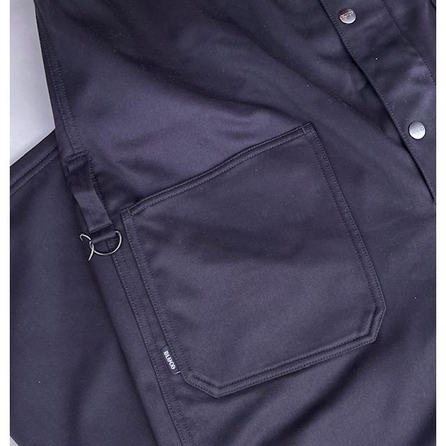 冬仕様 Mサイズ BLUCO ブルコ STRETCH WARM OVERALL ストレッチ オーバーオール ブラック 黒色 | BLUCO | 02