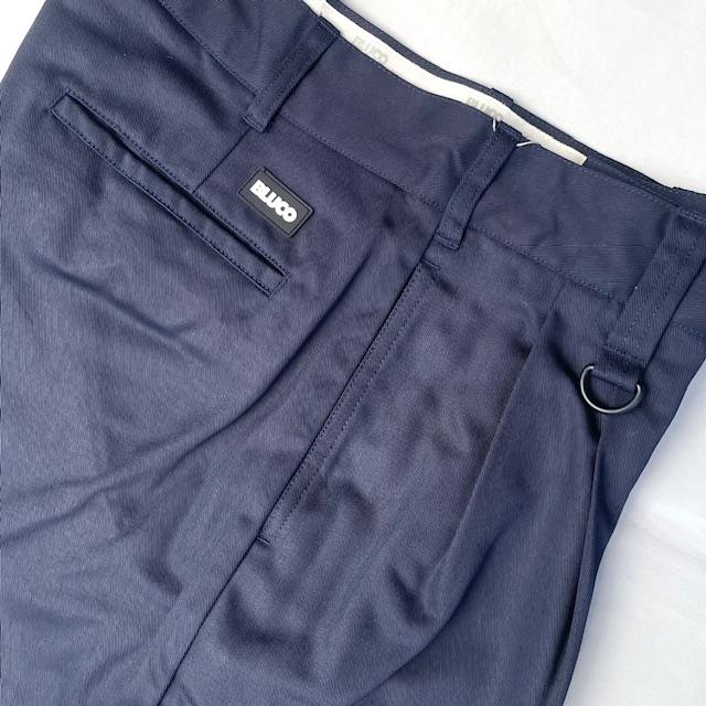 Mサイズ BLUCO ブルコ 2タック ワークパンツ 2TUCK WORK PANTS ネイビー色 | BLUCO | 04
