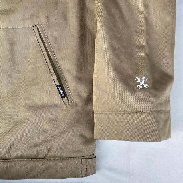 BLUCO（ブルコ） Lサイズ ワークジャケット カーキ色 WINTER WORK