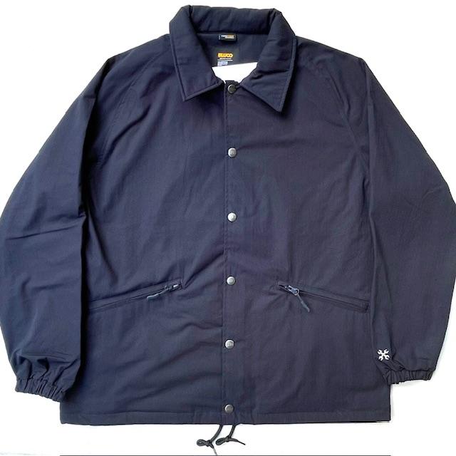 ブルコ　BLUCO　コーチジャケット　ネイビー　Lサイズ BLUCO（ブルコ） Lサイズ CORDURA リップストップ コーチジャケット