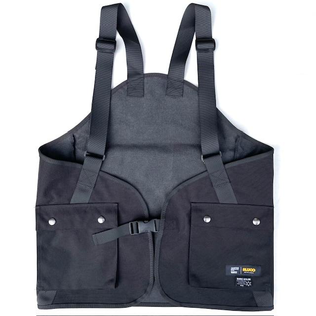 BLUCO（ブルコ） ブリックナイロン ユーティリティーベスト ブラック