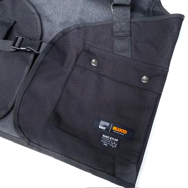 BLUCO（ブルコ） ブリックナイロン ユーティリティーベスト ブラック