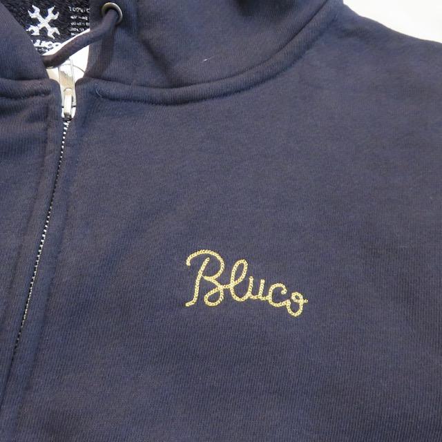 BLUCO（ブルコ） Lサイズ BLUCO HEAVY PILE SWEAT ZIP HOODIE-EMB 