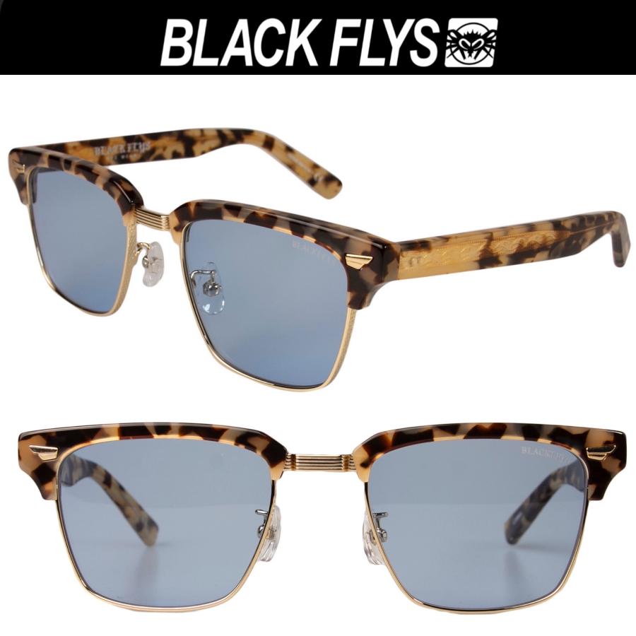 ライトブルーレンズ ブラックフライ FLY THEODORE BLACK HAVANA-BRONZE/L.BLUE サングラス BlackFlys ベッコウ柄 | BLACK FLYS