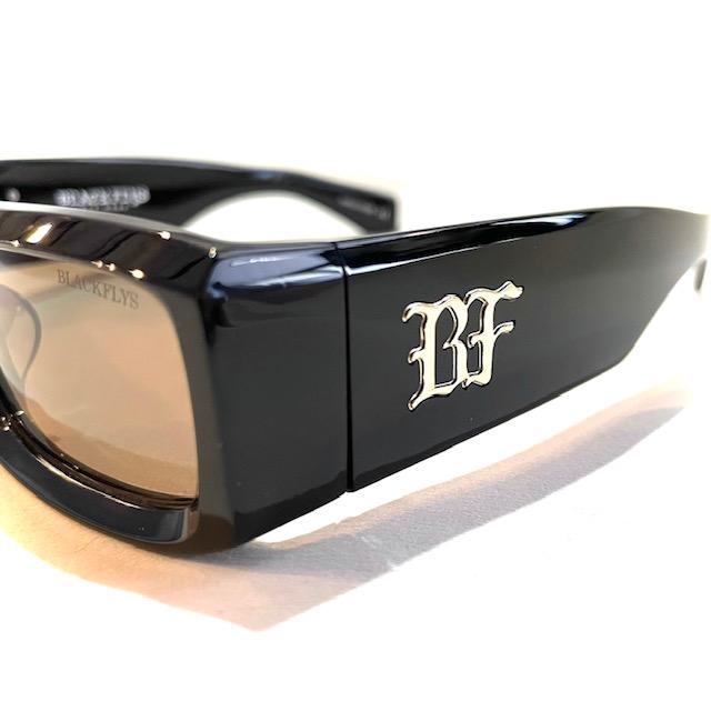 ライトブラウンレンズ ブラックフライ BlackFlys FLY DOZER BLACK-GOLD/Lt.Brown サングラス | BLACK FLYS | 02