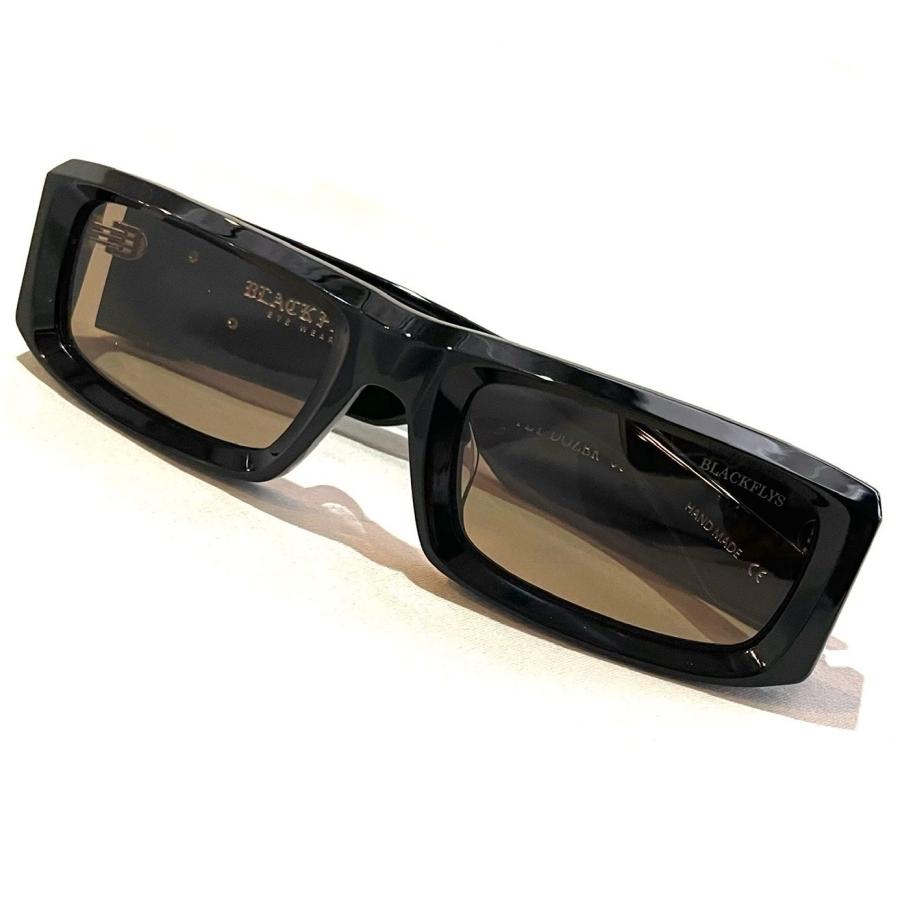 ライトブラウンレンズ ブラックフライ BlackFlys FLY DOZER BLACK-GOLD/Lt.Brown サングラス | BLACK FLYS | 03