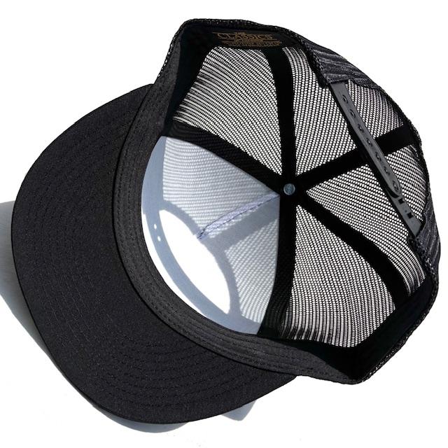 ブラックフライ FLY GTO PATCH TRUCKER スナップバック メッシュキャップ ブラック/レッド Blackflys | BLACK FLYS | 02
