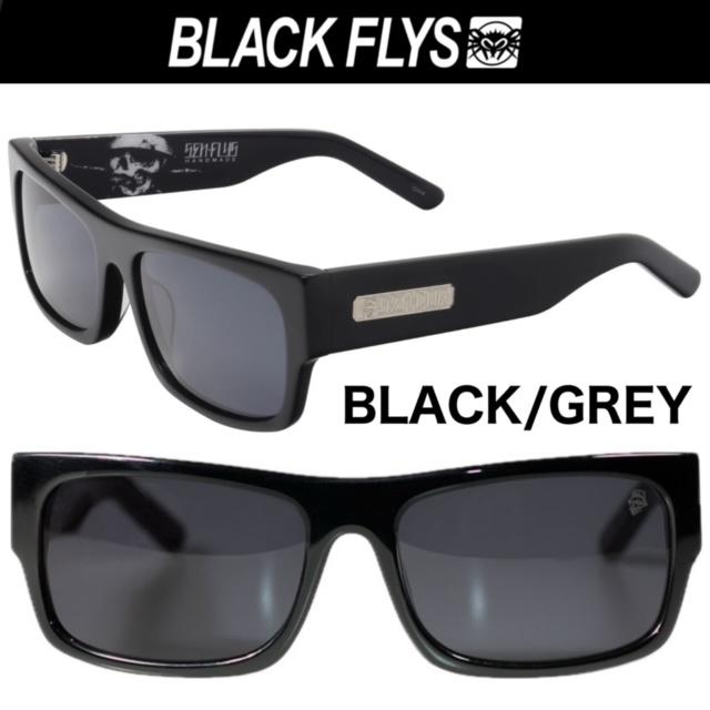 CYPRESS HILL/SEN DOG コラボ ブラックフライ SEN FLYS/FLY MENACE サングラス BlackFlys BLACK/GREY Sen Flys Signature Sunglass - BlackFlys