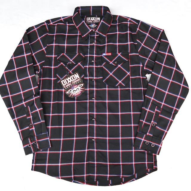 BLACK FLYS Mサイズ BlackFlys FLY CENTENNIAL x DIXXON FLANNEL L/S 