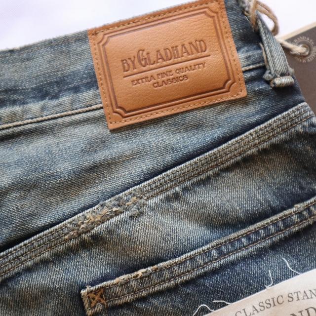BY GLADHAND W32 バイグラッドハンド デニムパンツ GLADDEN BY GLADHAND W32 バイグラッドハンド デニムパンツ GLADDEN