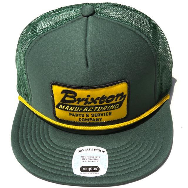 Brixton ブリクストン メッシュキャップ トラッカー 緑 グリーン 送料無料】メッシュキャップ フォームトラッカー 帽子 BRIXTON