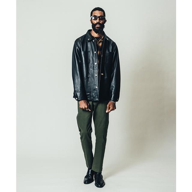 Mサイズ Crimie クライミー ショット コラボ レザー カバーオール