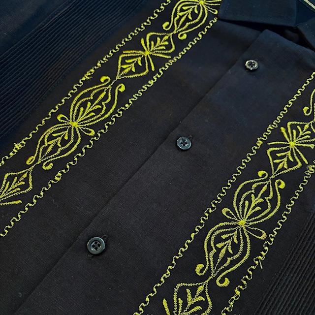 サイズ42 Estrella Standard L/S GUAYABERA REJILLADA 長袖キューバ